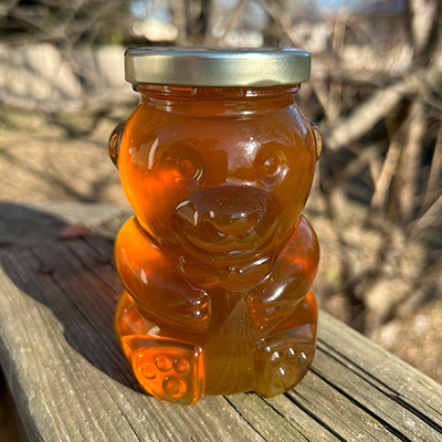Honey - Glass Bear Jar 12 oz (image for) Honey - Glass Bear Jar 12 oz